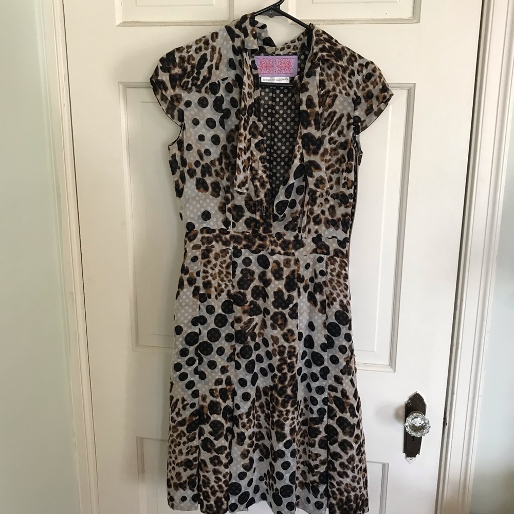 Bergdorf Goodman Print Dress